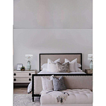 Настольная лампа с принтом на белом тканевом абажуре Roof Garden Lamp варинант исполнения - 6 | Loft Concept в Тюмени