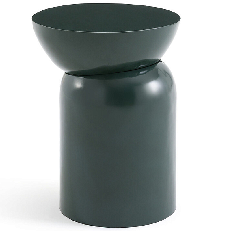 Приставной столик из сплава алюминия Tori Side Table Зеленый Серый Черный Приставной столик из сплава алюминия Tori Side Table Зеленый Серый Черный в Тюмени | Loft Concept