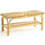 Скамья из ротанга Saveria Rattan Bench варинант исполнения - 1 | Loft Concept в Тюмени