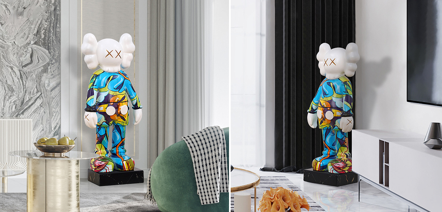 Статуэтка KAWS Painted on stand Статуэтка KAWS Painted on stand - Loft-Concept в Тюмени