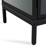 Сервант четырехдверный с рифленым стеклом The Keeper варинант исполнения - 5 | Loft Concept в Тюмени