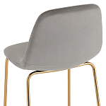 Барный стул на золотистых ножках VENDRAMIN Grey варинант исполнения - 7 | Loft Concept в Тюмени