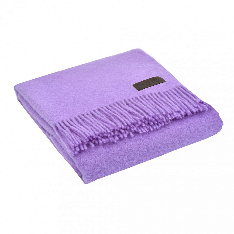 Плед DALIA 3827 Marzotto Violet Dusk ( фиолетовый сумрак ) в Тюмени | Loft Concept 