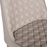 Стул барный светло-серый из экокожи Spectacular High Bar Stool варинант исполнения - 3 | Loft Concept в Тюмени