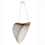 Подвесной светильник фигурный из деревянных прутьев Ecofriendly Light Source варинант исполнения - 3 | Loft Concept в Тюмени