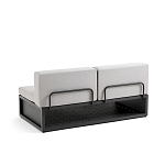 Садовый диван на каркасе из алюминия Petro варинант исполнения - 2 | Loft Concept в Тюмени