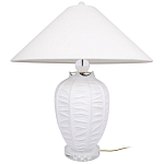 Настольная лампа керамическая с абажуром Valencia варинант исполнения - 2 | Loft Concept в Тюмени