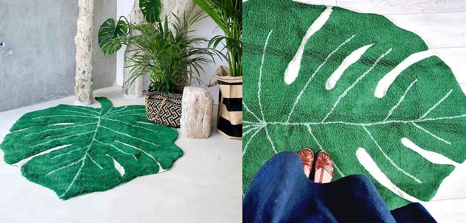 Ковер Monstera Leaf Carpet Ковер Monstera Leaf Carpet - Loft-Concept в Тюмени