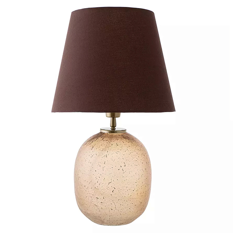 Настольная лампа с тканевым абажуром на овальном основании Lampshade on Oval Base Терракотовый Настольная лампа с тканевым абажуром на овальном основании Lampshade on Oval Base Терракотовый в Тюмени | Loft Concept