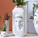 Ваза с золотисто-белыми фрагментами Faces of Imagination варинант исполнения - 4 | Loft Concept в Тюмени