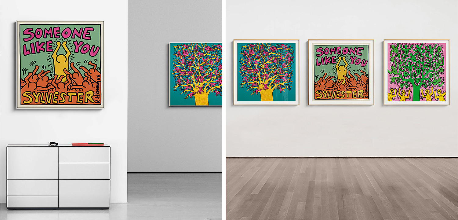 Постер Keith Haring 2 Постер Keith Haring 2 - Loft-Concept в Тюмени
