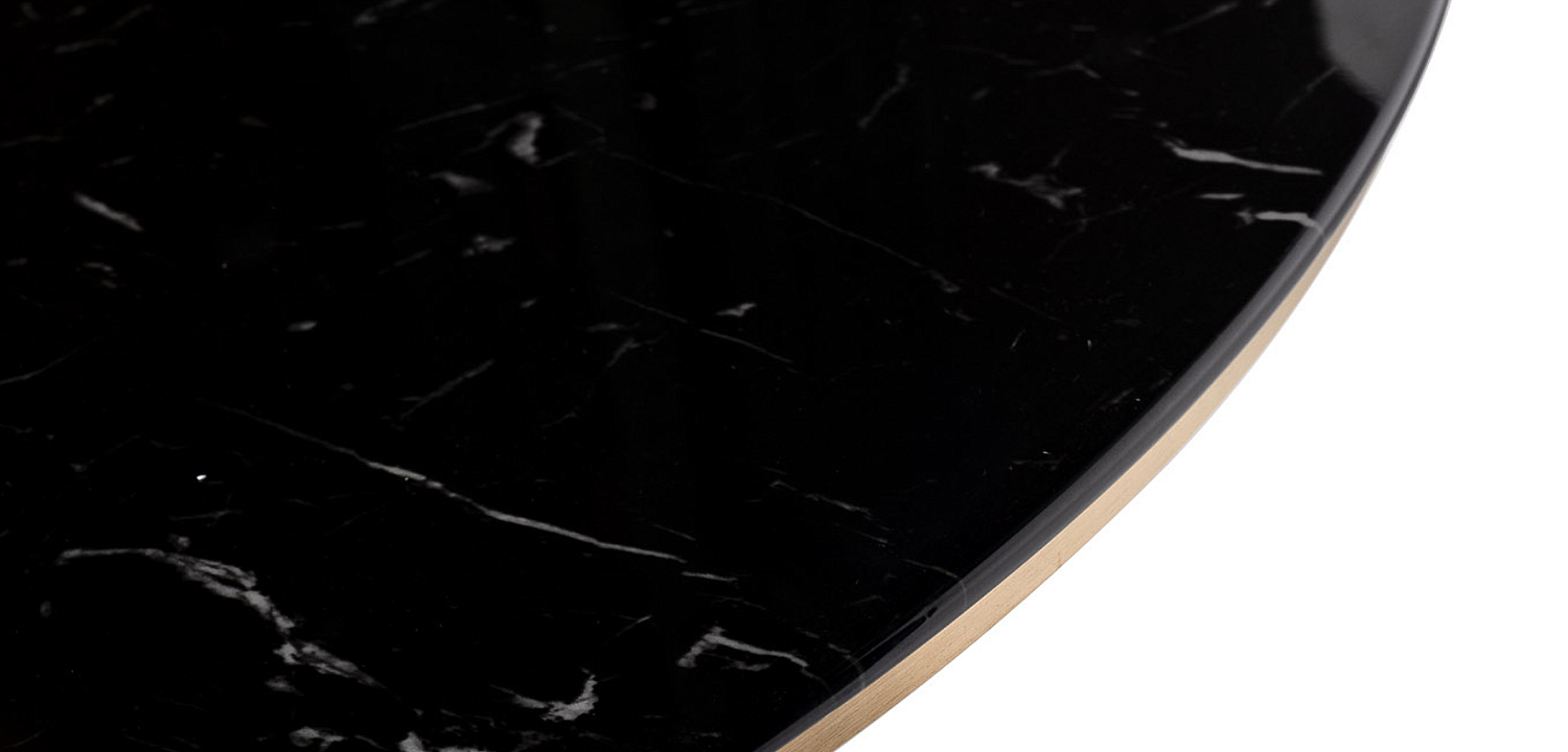 Стол Tulip black Marble 120 - Loft-Concept в Тюмени