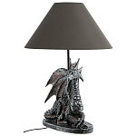 Настольная лампа с абажуром Дракон Silver Dragon варинант исполнения - 1 | Loft Concept в Тюмени
