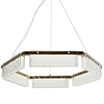 Светодиодная люстра с рельефным стеклом ICE GLASS 70 варинант исполнения - 1 | Loft Concept в Тюмени