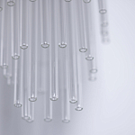 Бра с круглым основанием и длинными прозрачныи стеклянными трубками Nembus варинант исполнения - 6 | Loft Concept в Тюмени