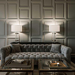 Гипсовая 3D Панель F-03 варинант исполнения - 1 | Loft Concept в Тюмени