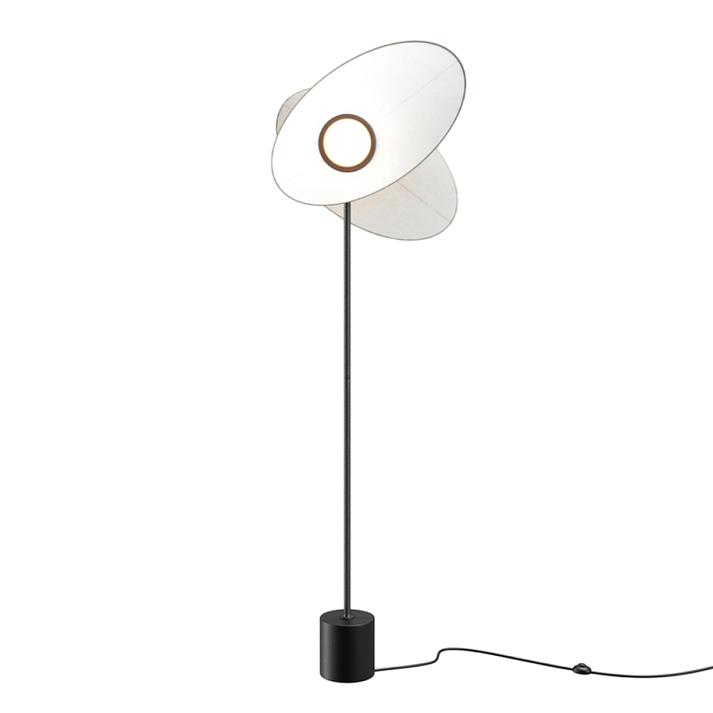 Напольный светильник Evolution 3000К 12Вт Черный Белый в Тюмени | Loft Concept 