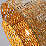 Подвесной светильник с абажуром из плтеного бамбука Light Inside the Cell варинант исполнения - 5 | Loft Concept в Тюмени