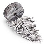 Статуэтка Metal Flowers античная платина варинант исполнения - 2 | Loft Concept в Тюмени