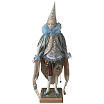 Авторская коллекционная интерьерная кукла Пьеро				 варинант исполнения - 1 | Loft Concept в Тюмени