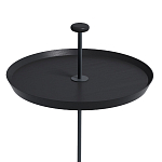 Pin журнальный столик чёрный из натурального дуба и бетона варинант исполнения - 1 | Loft Concept в Тюмени