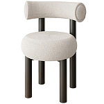 Стул с обивкой букле Pierres Grey Boucle Chair варинант исполнения - 1 | Loft Concept в Тюмени