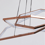 Люстра с 3-мя подвесами в виде шестиугольников Hexagon Horizontal варинант исполнения - 6 | Loft Concept в Тюмени