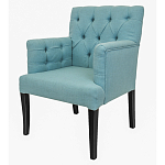 Кресло Addison Chic Armchair blue flax варинант исполнения - 3 | Loft Concept в Тюмени