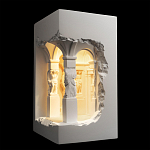 Встраиваемый в стену гипсовый светильник под покраску с колоннами и арками в античном стиле Antiquity Athena варинант исполнения - 5 | Loft Concept в Тюмени