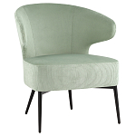 Современное мягкое кресло на металлических ножках Rakush Pistachio варинант исполнения - 1 | Loft Concept в Тюмени