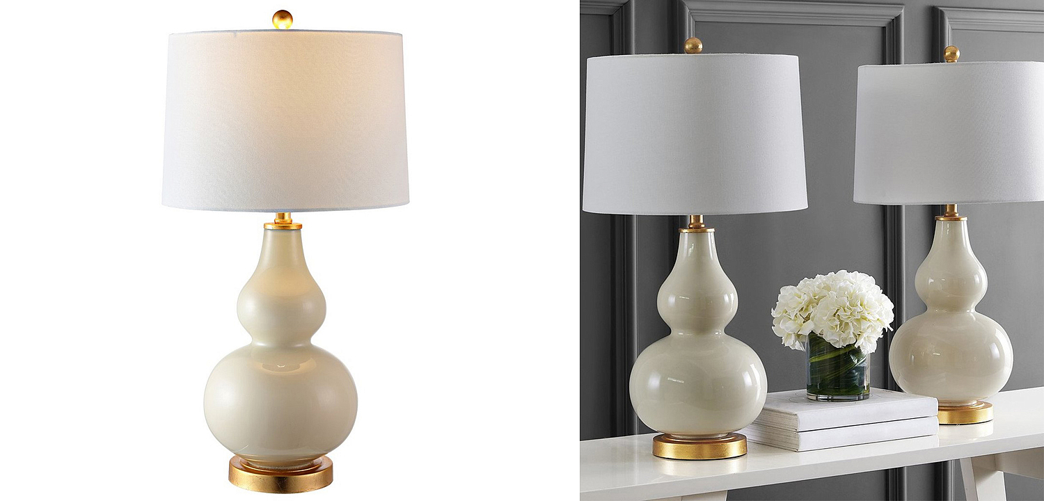 Настольная лампа Loraine Ivory Table lamp Настольная лампа Loraine Ivory Table lamp - Loft-Concept в Тюмени