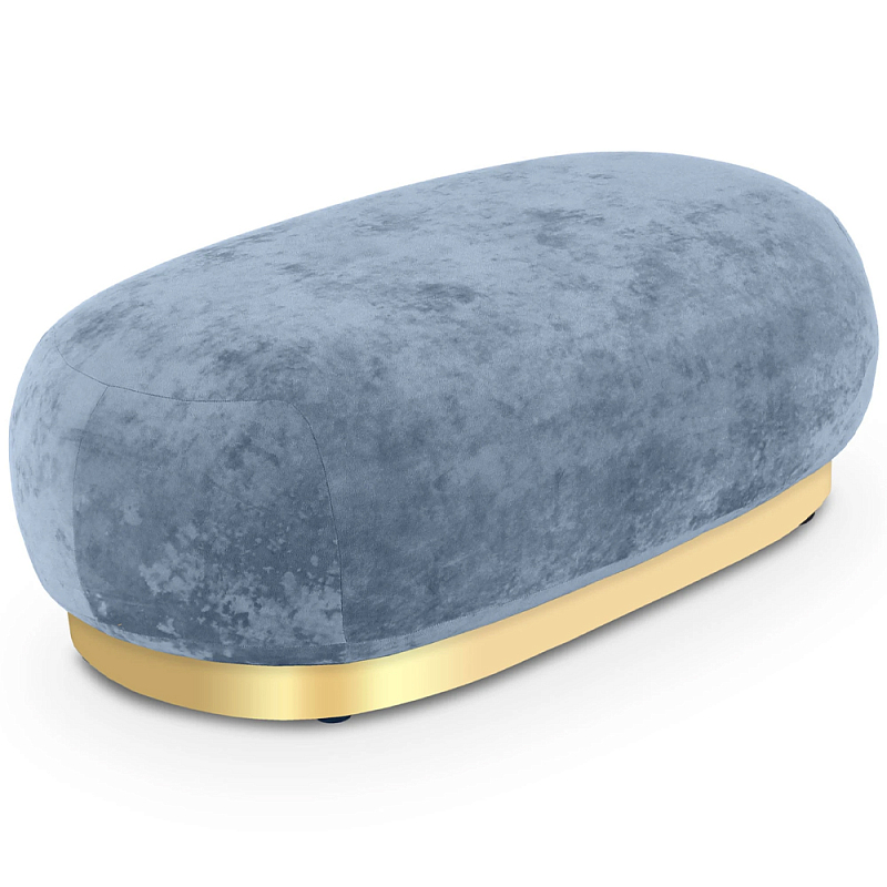 Длинный овальный пуф Ambrose Soft Oval Pouf Мульти Длинный овальный пуф Ambrose Soft Oval Pouf Мульти в Тюмени | Loft Concept