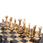 Шахматы настольные из натурального камня Оникс Decorative Thematic Chess варинант исполнения - 2 | Loft Concept в Тюмени