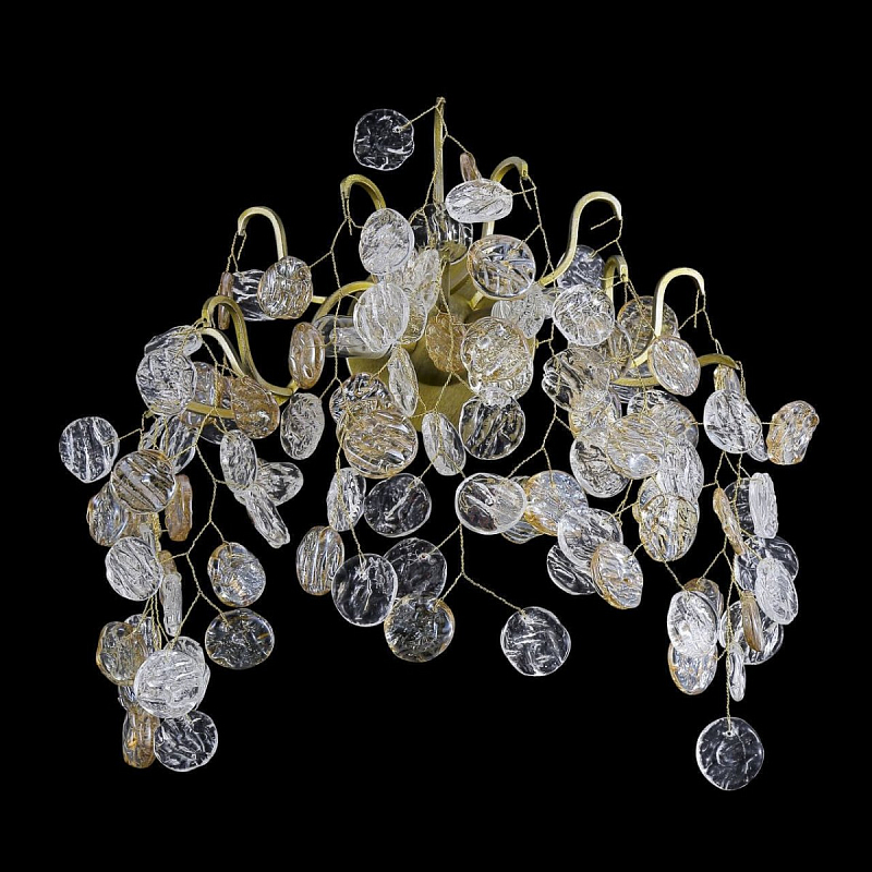 Бра FAIRYTREE Sconces Золотой Прозрачное Стекло Бра FAIRYTREE Sconces Золотой Прозрачное Стекло в Тюмени | Loft Concept