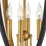 Подвесной светильник в форме фонаря чёрного цвета Black Lantern варинант исполнения - 2 | Loft Concept в Тюмени