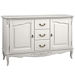 Буфет белый из массива бука с 3-мя ящиками и 2-мя дверцами White Provence варинант исполнения - 1 | Loft Concept в Тюмени