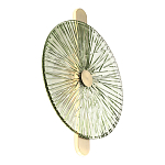 Бра с круглым стеклянным плафоном Gingham варинант исполнения - 5 | Loft Concept в Тюмени