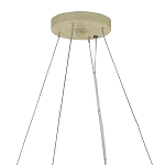 Люстра круглая из толстых деревянных реек Natural Style варинант исполнения - 3 | Loft Concept в Тюмени