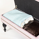 Мягкая банкетка с зоной для хранения Casket Dusty Rose варинант исполнения - 5 | Loft Concept в Тюмени