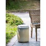 Керамический Табурет в оттенках бежевого и голубого цветов Gradient Stool варинант исполнения - 6 | Loft Concept в Тюмени