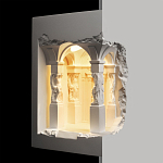 Встраиваемый в стену гипсовый светильник под покраску с колоннами и арками в античном стиле Antiquity Athena варинант исполнения - 1 | Loft Concept в Тюмени