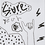 Плитка с узором Граффити 3 варинант исполнения - 3 | Loft Concept в Тюмени