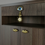 Комод Elsa Dreams Walnut Двухстворчатый  варинант исполнения - 6 | Loft Concept в Тюмени