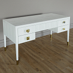 Письменный стол с 4-мя ящиками Elsa Dreams White варинант исполнения - 1 | Loft Concept в Тюмени