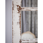 Зеркало-окно с эффектом старения в венецианском стиле Venetian White Mirror варинант исполнения - 7 | Loft Concept в Тюмени