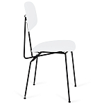 Стул на металлических ножках Travis Chair White варинант исполнения - 3 | Loft Concept в Тюмени