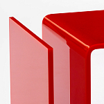 Дизайнерский кофейный стол Poltronova T01 Red Coffee Table варинант исполнения - 7 | Loft Concept в Тюмени