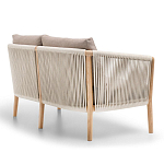 Дизайнерский уличный диван из массива дерева BOBOLI Sofa варинант исполнения - 5 | Loft Concept в Тюмени