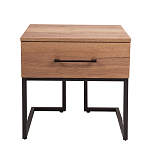 Тумба прикроватная с ящиком в стиле лофт Urban Style Space варинант исполнения - 3 | Loft Concept в Тюмени