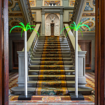 Дизайнерский торшер в виде пальмы Poltronova Sanremo Floor Lamp варинант исполнения - 8 | Loft Concept в Тюмени